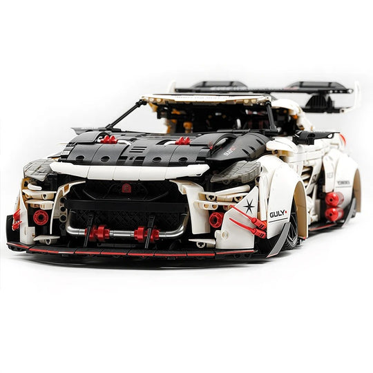 Unique Super Sports Car GT-R Model Building Blocks 3938pcs