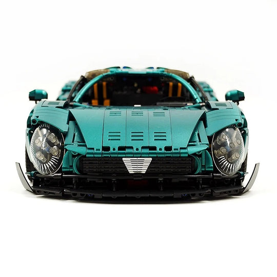 Zuma Green Supercar Model Building Blocks 4208pcs